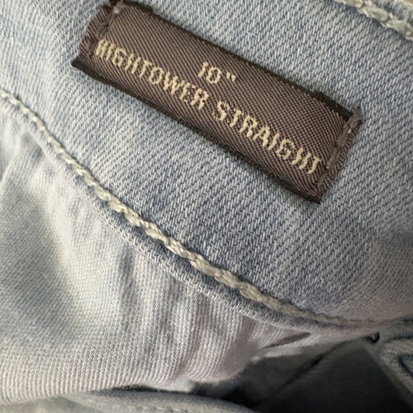 J.Crew Point Sur Hightower Straight Jeans High Rise Light Wash Stretch Size 25 - Picture 8 of 9